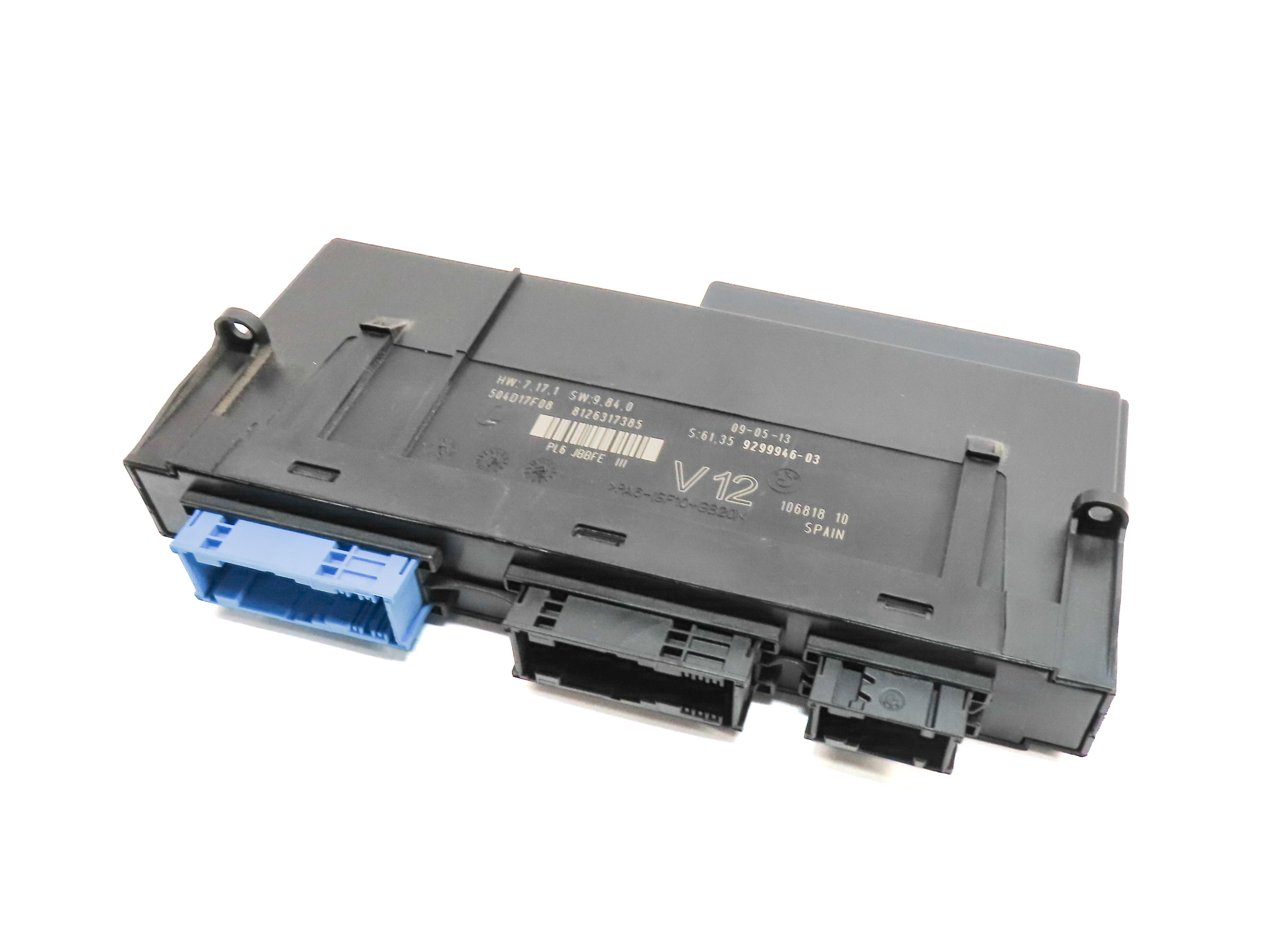 2014 BMW 640XI GRAN COUPE (F06) PRIMARY BODY CONTROL MODULE BCM — exact item pictured